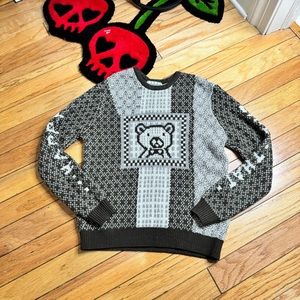 Teddy Fresh Gray Crewneck Sweater